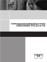 Sonnet CRESCENDO PCI G4 Guide d'installation