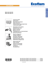 ECOFLAM MAX GAS 350 PR Operating Instructions Manual