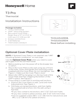 Honeywell Home T3 Pro Installation Instructions Manual