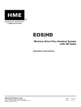 HME EOS HD Operation Instructions Manual