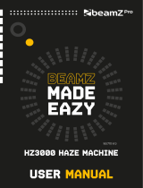 Beamz Pro HZ3000 Manuel utilisateur