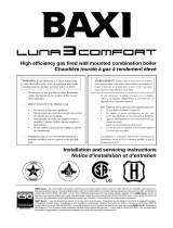 Baxi Luna 3 Comfort Installation And Servicing Instructions