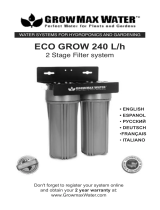 GrowMax Water ECO GROW 240 L/h Manuel utilisateur