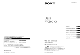 Sony VPL-DX126 VPL-DW126 Quick Reference Manual