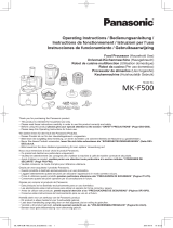 Panasonic MK-F500 Operating Instructions Manual