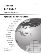 Asus H61M-E Guide de démarrage rapide