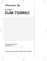 Pioneer DJM-750MK2 Guide de démarrage rapide