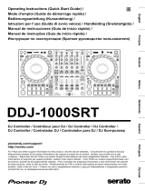 Pioneer DDJ-1000SRT Guide de démarrage rapide