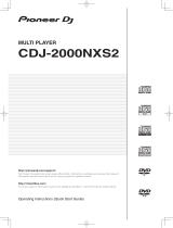 Pioneer CDJ-2000NXS Guide de démarrage rapide