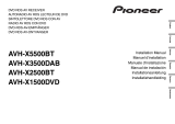 Pioneer AVH-X3500DAB Le manuel du propriétaire