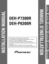 Pioneer DEH-P6300R Guide d'installation