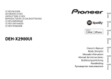 Pioneer DEH-X2900UI Manuel utilisateur