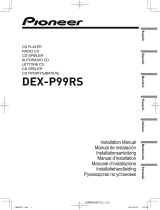 Pioneer DEX-P99RS Guide d'installation