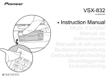 Pioneer VSX-832 Manuel utilisateur
