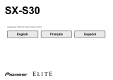 Pioneer SX-S30 Manuel utilisateur