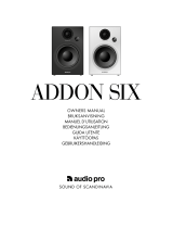 Audio Pro Addon Six Le manuel du propriétaire