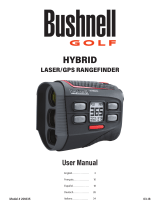 Bushnell GOLF Hybrid Laser GPS Manuel utilisateur