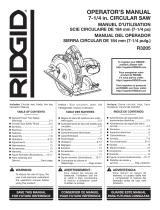 RIDGID R3205 Manuel utilisateur