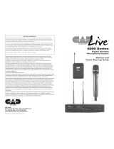CAD Audio OQ5TX4000 Manuel utilisateur