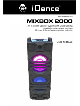 iDance MIXBOX 2000 Manuel utilisateur