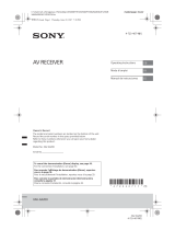 Sony XAV-AX200 Manuel utilisateur
