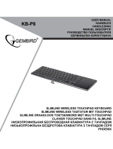 Gembird KB-P8 Manuel utilisateur