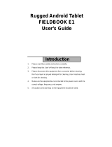 Logic Instrument Fieldbook E1 Manuel utilisateur