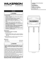 Wilkerson WSO-**-000 Series Installation & Service Instructions