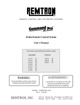 Remtron Command Pro 21R10 Manuel utilisateur