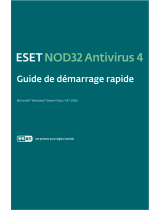 ESET NOD32 ANTIVIRUS 4 -  FOR MICROSOFT WINDOWS 7-VISTA-XP-2000 Guía de inicio rápido