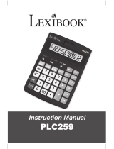 Lexibook PLC259 Manuel utilisateur