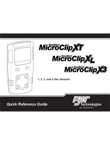 BW Technologies microclip xl Quick Reference Manual