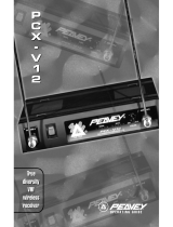 Peavey PRO COMM PCX-V12 Manuel utilisateur