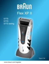 Braun Flex XP II 5773 swing Le manuel du propriétaire