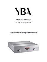 YBA DESIGN Passion IA350A Le manuel du propriétaire
