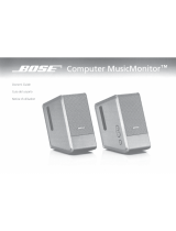 Bose Computer MusicMonitor Le manuel du propriétaire