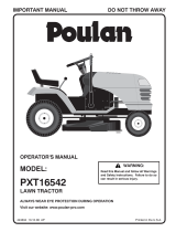 Poulan Pro PXT16542 Manuel utilisateur