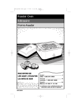 Hamilton Beach 32182 - Roaster Oven With Buffet Pans Manuel utilisateur