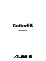 Alesis GuitarFX Manuel utilisateur
