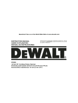DeWalt DW999 Manuel utilisateur