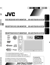 JVC KW-ADV792 - Arsenal 2-DIN 7" TouchScreen DVD/MP3/CD Receiv Manuel utilisateur