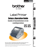Brother QL-1060N Set Up And Operation Manual