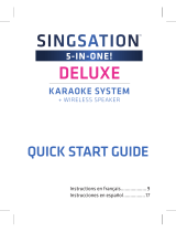 Singsation SPKA15 Guide de démarrage rapide