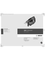 Bosch GBH 36 V-LI Professional Original Operating Instructions