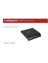 Cradlepoint MBR1400 Series Manuel utilisateur