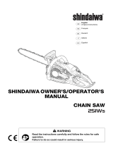 Shindaiwa 251WS Manuel utilisateur
