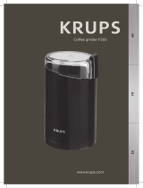Krups F2034550 Manuel utilisateur