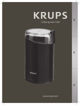 Krups F2034251 Manuel utilisateur