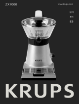 Krups Blender ZX7000 Manuel utilisateur