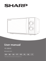 Sharp YC-GS01E-B Le manuel du propriétaire